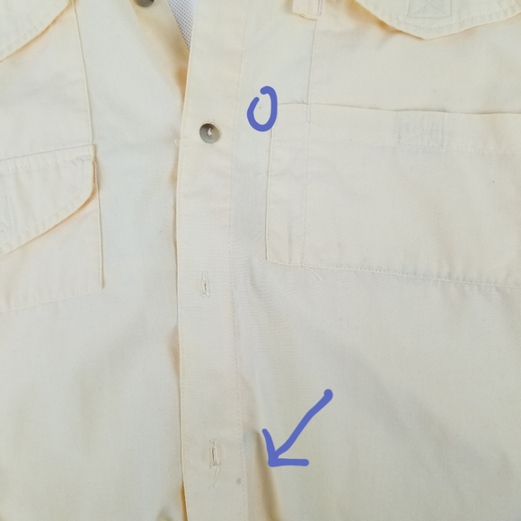 Outdoor by Hilton Fisherman's shirt size L - Picture 4 of 6